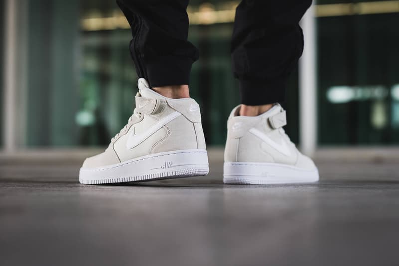 Nike Air Force 1 Mid 全新配色設計「Light Bone」