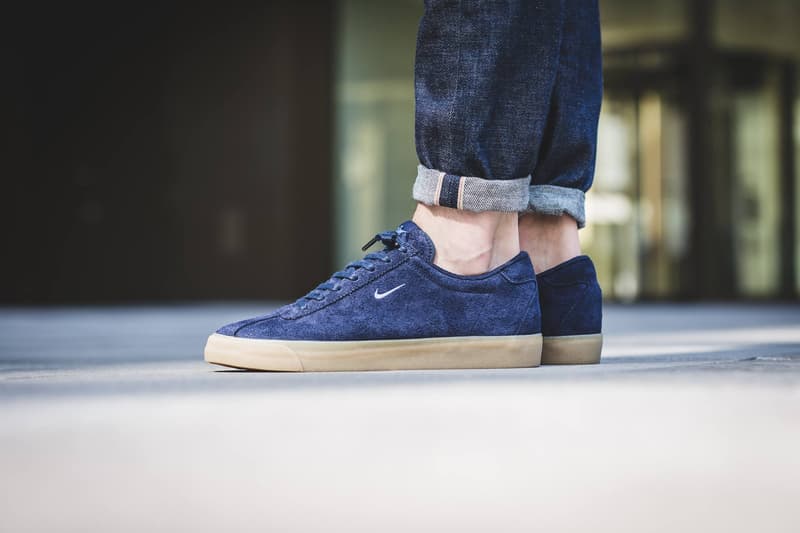 nike match classic suede obsidian