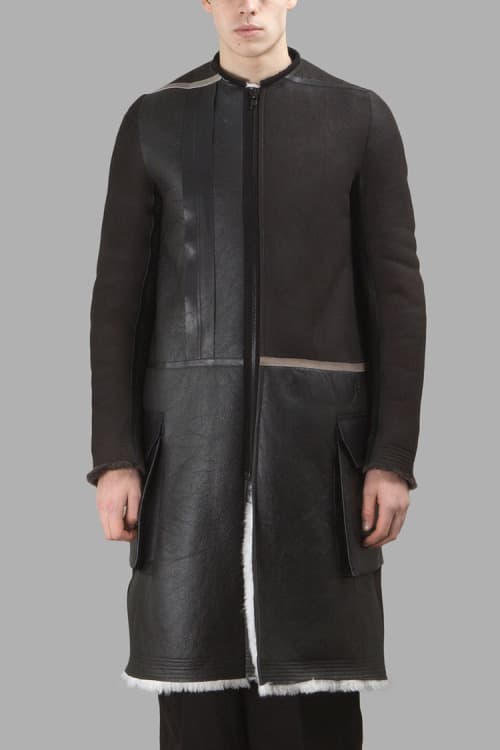 Rick Owens 2016 Fall/Winter Shearling Parka