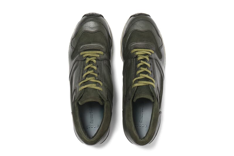 sacai x Hender Scheme Overdyed Sneaker Black and Khaki