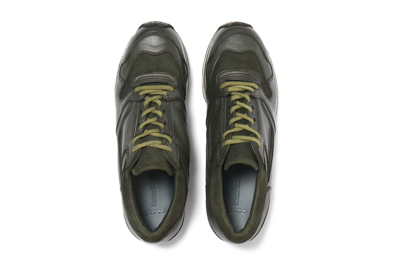 sacai x Hender Scheme Overdyed Sneaker Black and Khaki