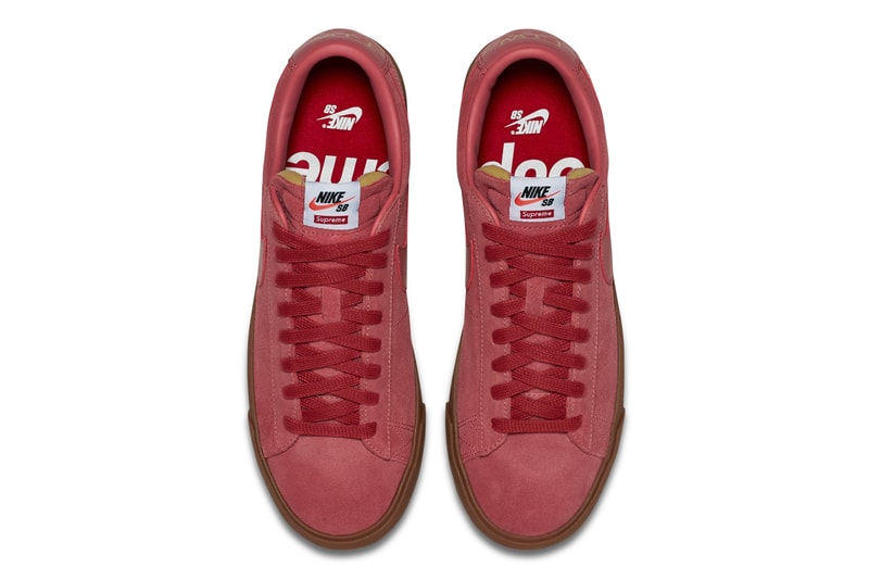 supreme x nike sb blazer low gt launch at hong kong and china