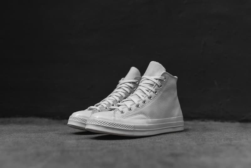 Converse All Star '70「黑章」純白拼皮設計即將登場