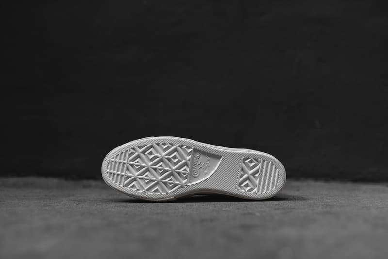Converse All Star '70「黑章」純白拼皮設計即將登場