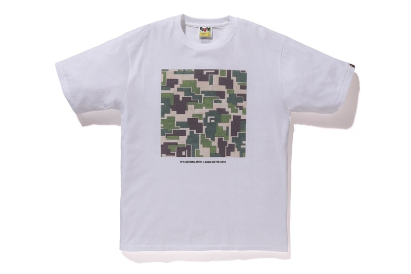 A Bathing Ape x Adam Lister
