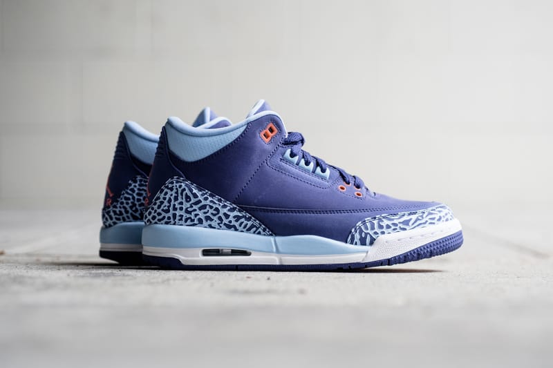 近賞 Air Jordan 3 GS 全新配色「Dark Purple Dust」