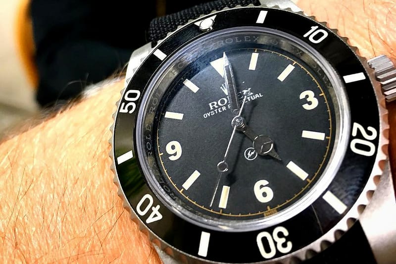 Bamford Watch Department 與 fragment design 聯手打造 Rolex Submariner「Heritage 3-6-9」定製腕錶