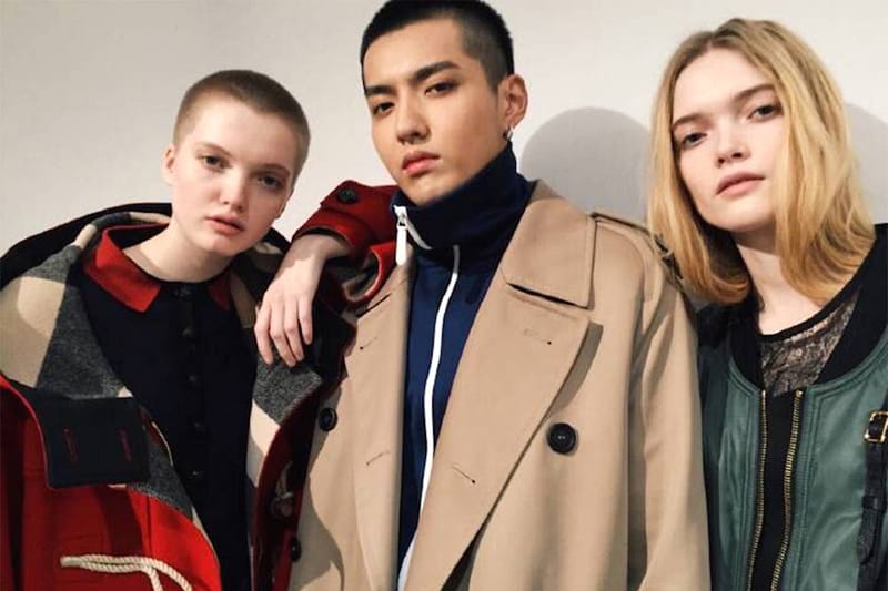 當紅偶像吳亦凡出任 Burberry 全新代言人