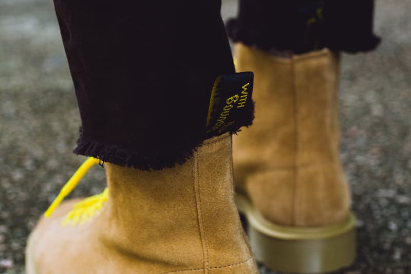 近賞 OFF-WHITE x Dr. Martens 聯名系列設計