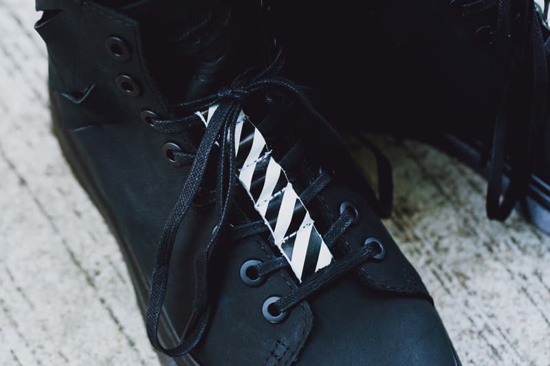 近賞 OFF-WHITE x Dr. Martens 聯名系列設計