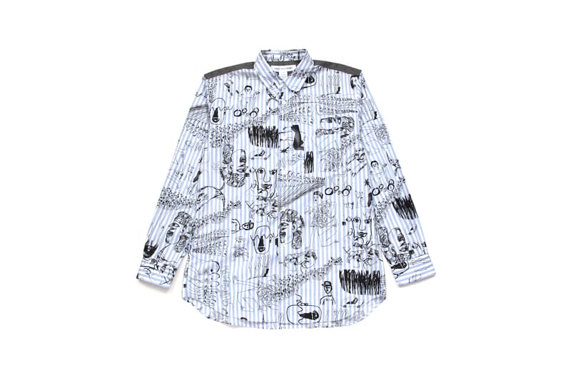 COMME des GARÇONS SHIRT x Masaho Anotani 2016 秋冬印花系列