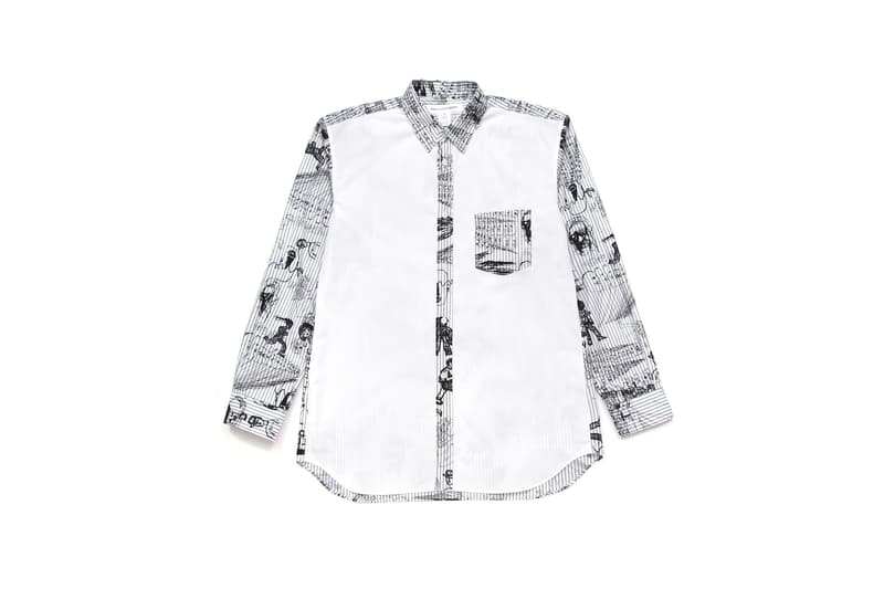 COMME des GARÇONS SHIRT x Masaho Anotani 2016 秋冬印花系列