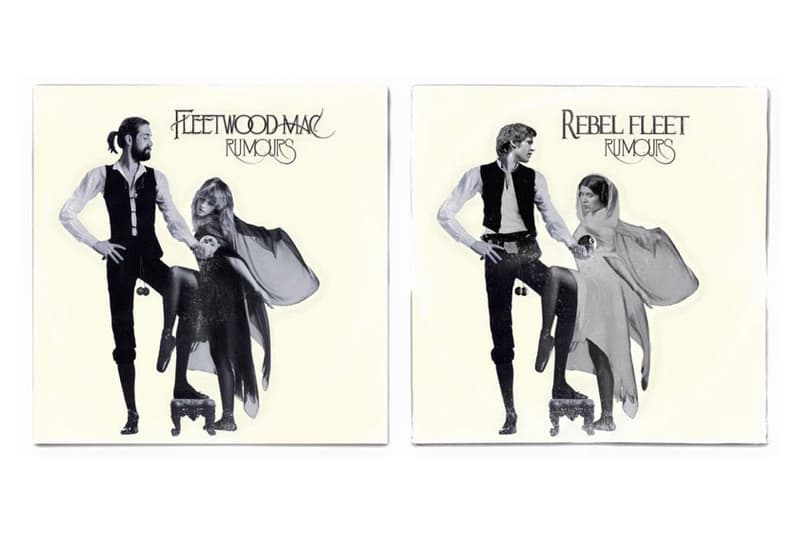 若果《星戰》系列角色都變成各個著名的唱作人、樂手、歌手，再放到唱片封面...