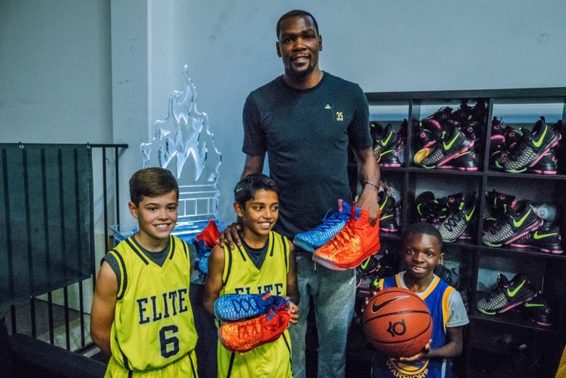 #hypebeastkids: Kevin Durant Nike KD 9 GS 「Fire & Ice」