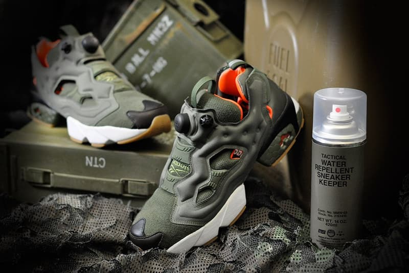 mita sneakers x Winiche & Co. x Reebok Instapump Fury “Flight Jacket”