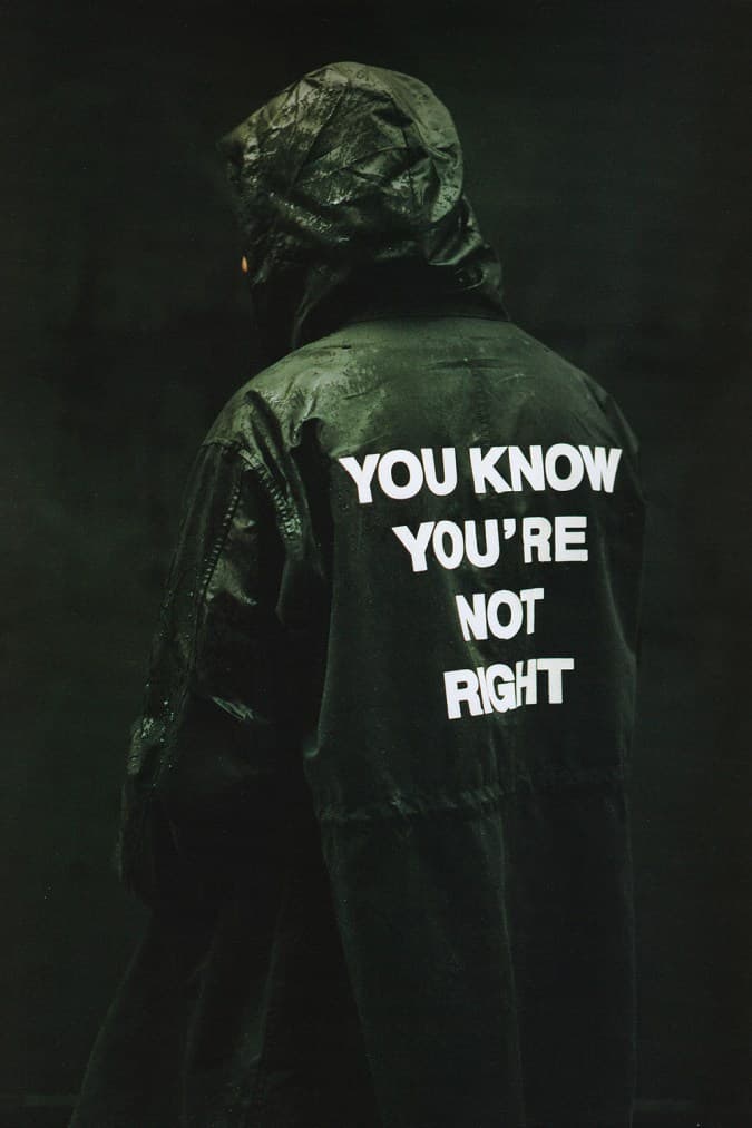 NUMBER (N)INE 2016 Fall/Winter Editorial by GRIND Magazine