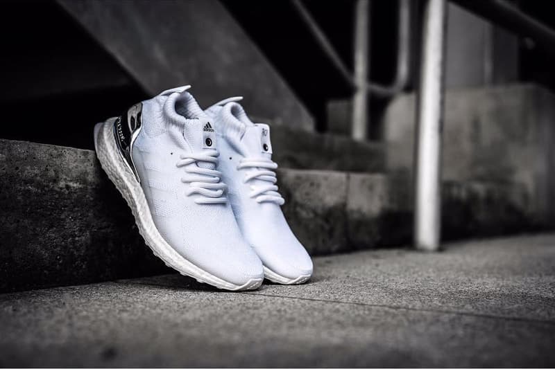 Ronnie Fieg x adidas UltraBOOST Mid White/Silver Closer Look