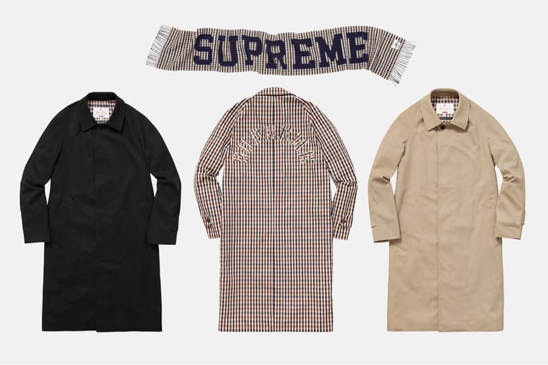 Supreme x Aquascutum 2016 秋冬系列正式上架