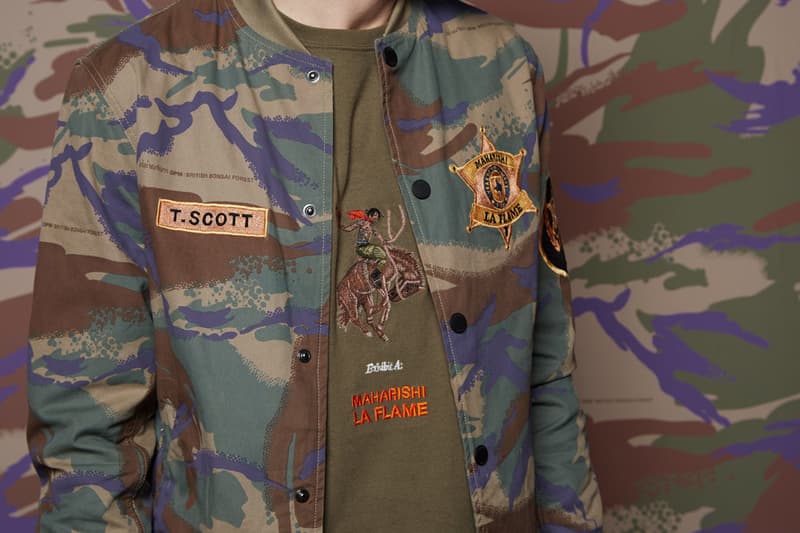 Travis Scott x maharishi Collection