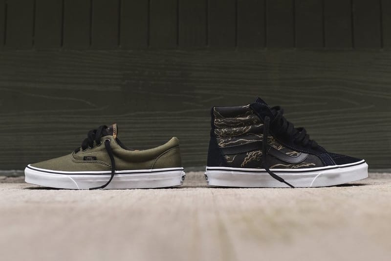 Vans 全新「Tiger Camo」系列