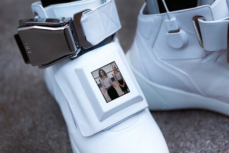 Virgin America First Class Shoe