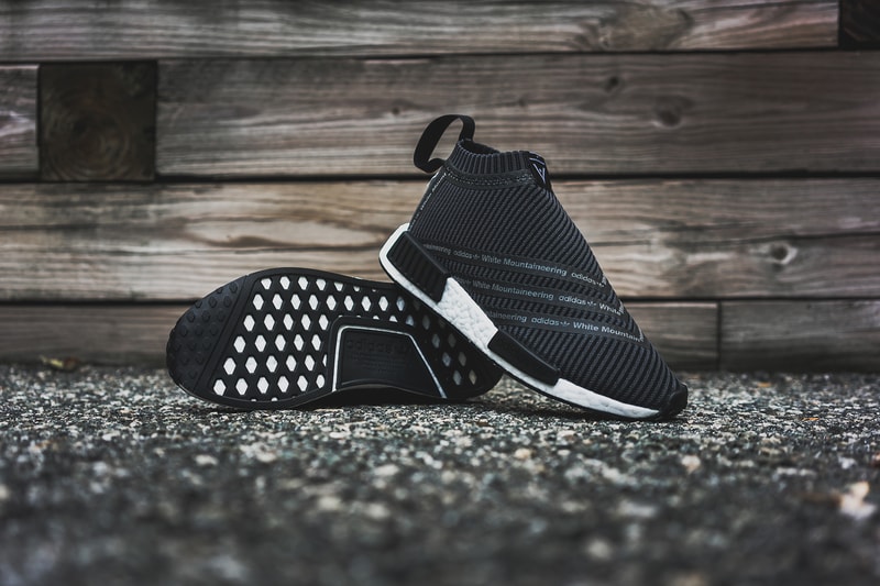 White Mountaineering x adidas Originals NMD City Sock Closer Look