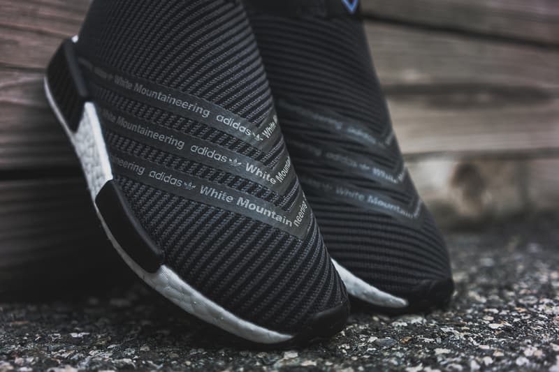 White Mountaineering x adidas Originals NMD City Sock Closer Look