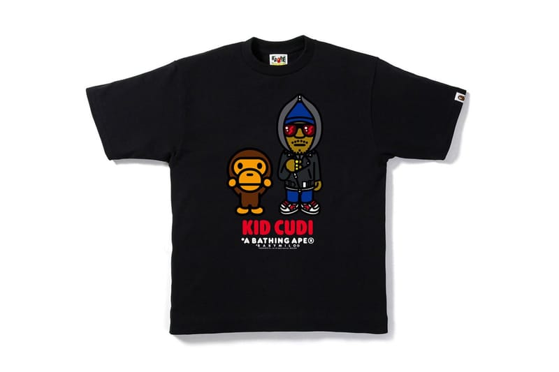 A Bathing Ape x Kid Cudi、Travis Scott & Big Sean 聯名限量 T-Shirt 系列