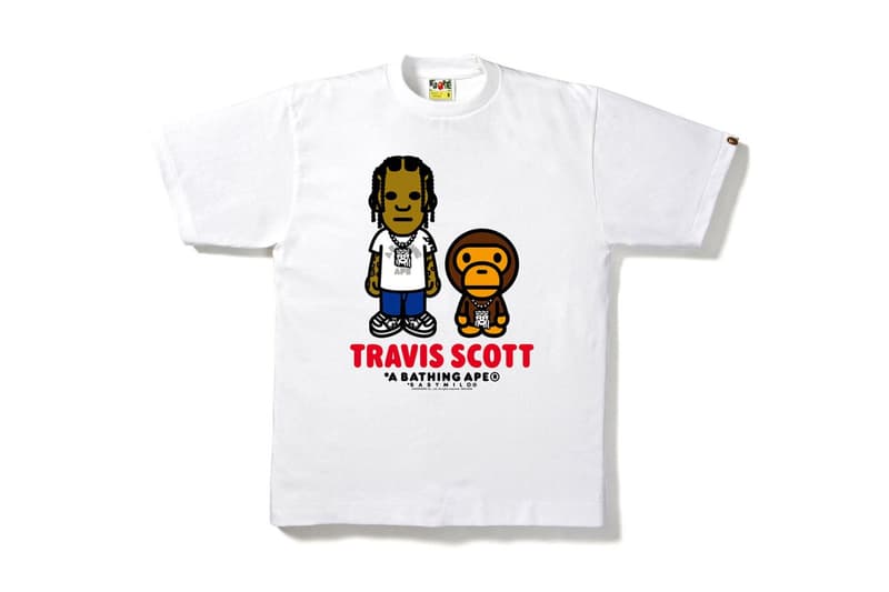 BAPE Kid Cudi, Travis Scott & Big Sean Tees