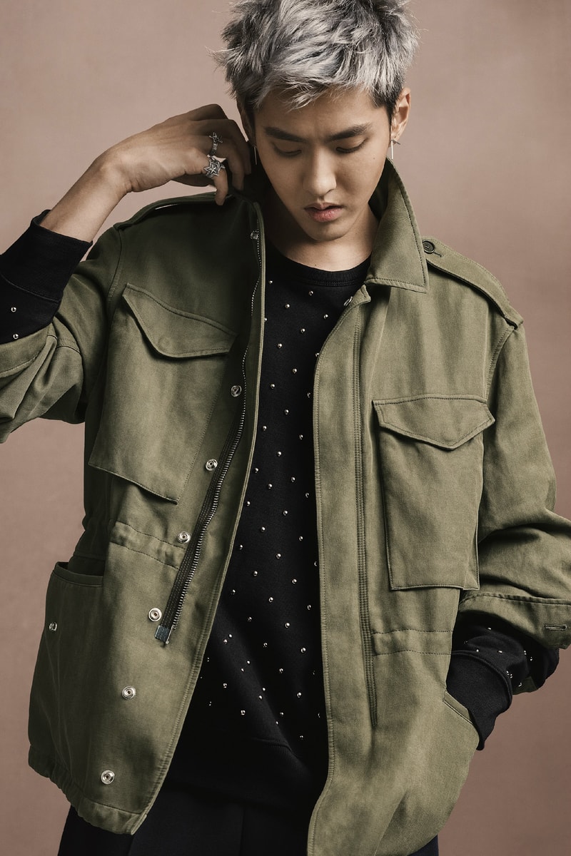 Burberry x Kris Wu "The Kris Wu Edit" Editorial