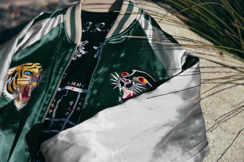 披上九龍寨城與虎豹別墅歷史刺繡－Inferno of Darkness Sukajan