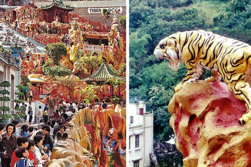 披上九龍寨城與虎豹別墅歷史刺繡－Inferno of Darkness Sukajan