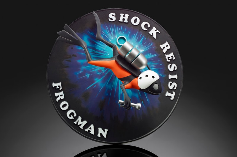 G-SHOCK x Kaiyodo Frogman figure