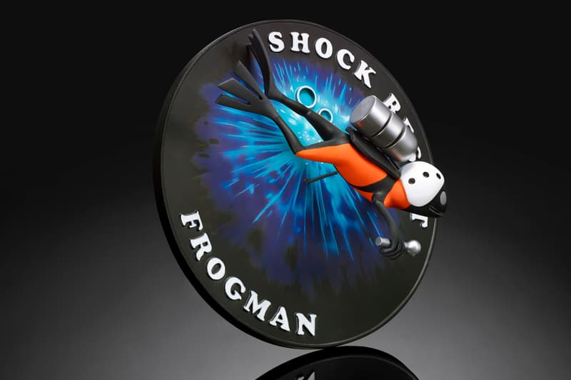 G-SHOCK x Kaiyodo Frogman figure