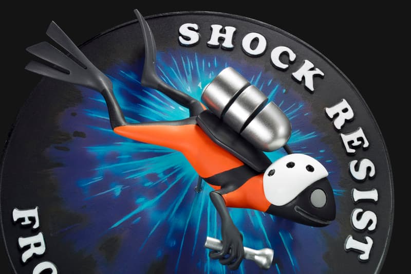 G-SHOCK x Kaiyodo Frogman figure