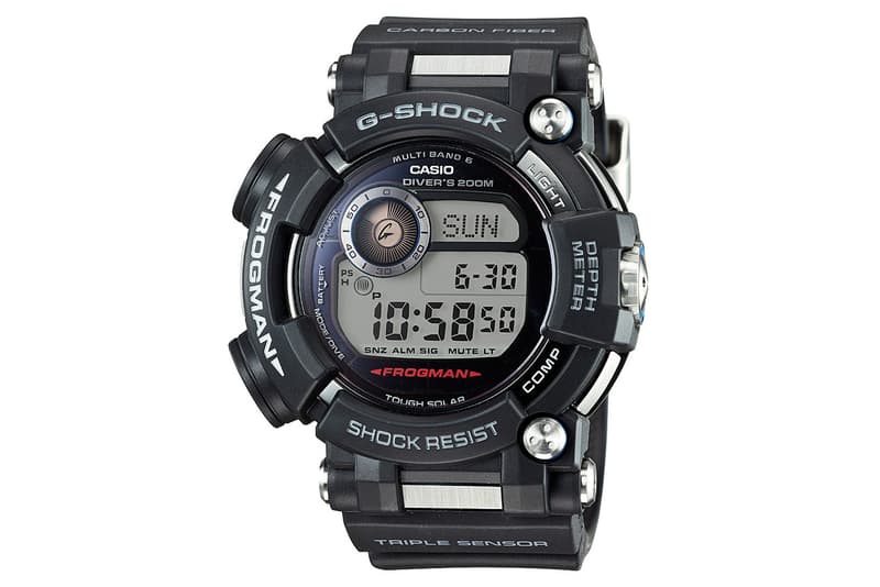 G-SHOCK x Kaiyodo Frogman figure