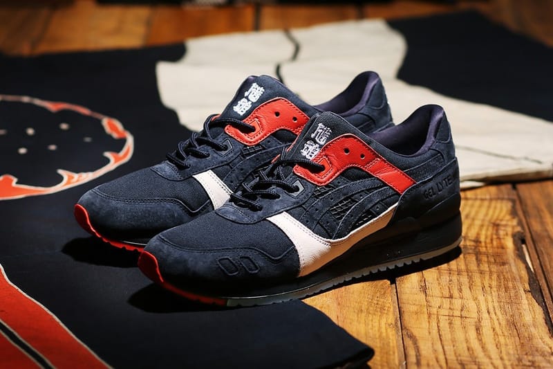 KICKS LAB. x ASICS Tiger 聯名 GEL-Lyte III「Hikeshi Hanten」鞋款