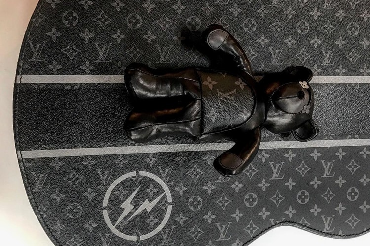 Kim Jones 曝光 Louis Vuitton x fragment design 聯名吉他包