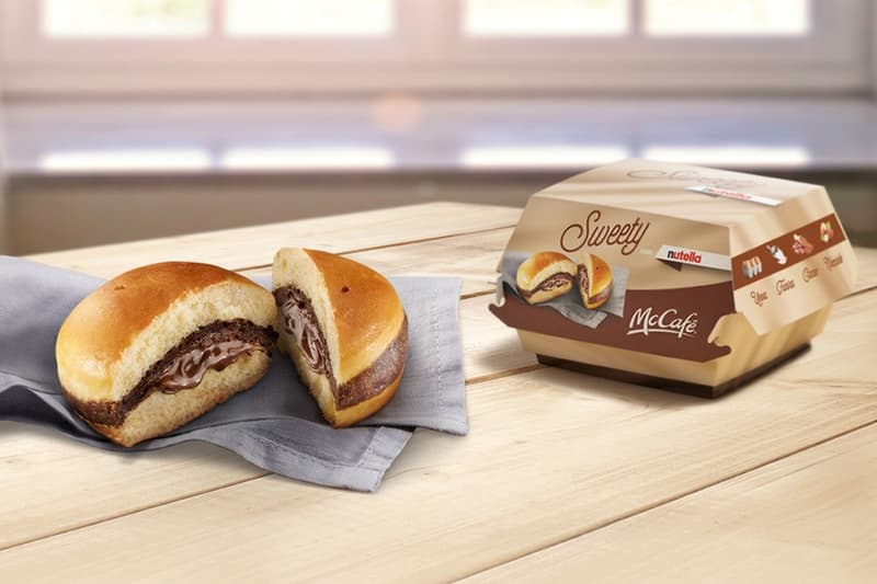 McDonald Nutella Burger