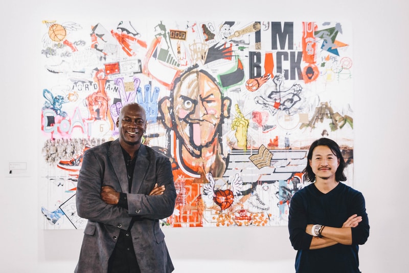 Jordan Brand 30 週年 Michael Lau 畫作《Jordan 本色之牆》即將進行慈善拍賣