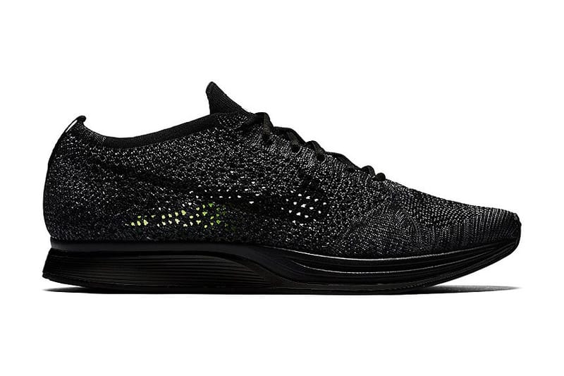 100% 黑魂－Nike Flyknit Racer 全黑配色設計