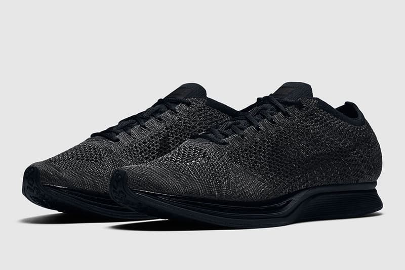 Nike Flyknit Racer "Triple Black" Official Images
