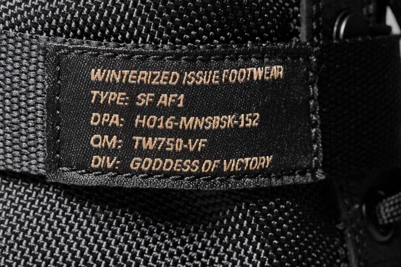 Nike 最新軍事別注 Special Field Air Forces 1 正式登場