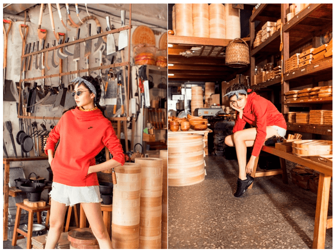 Nike Sportswear latest Lookbook shot in Taipei