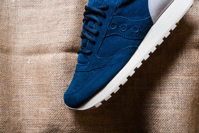 saucony jazz original fleece navy and cream