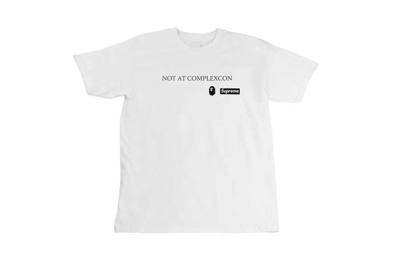 ShirtNYC 打造全新「Not At ComplexCon」惡搞 T-Shirt