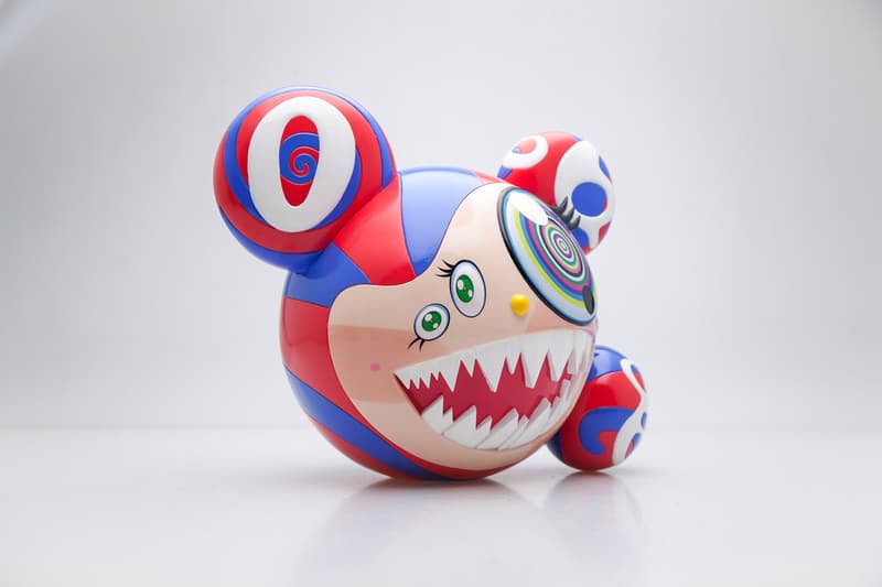 Takashi Murakami x BAIT Mr Dob figure for ComplexCon