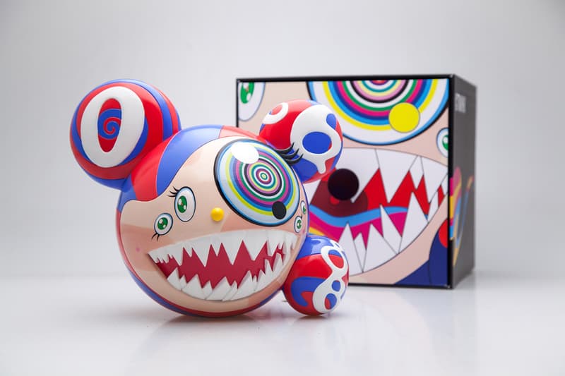 Takashi Murakami x BAIT Mr Dob figure for ComplexCon