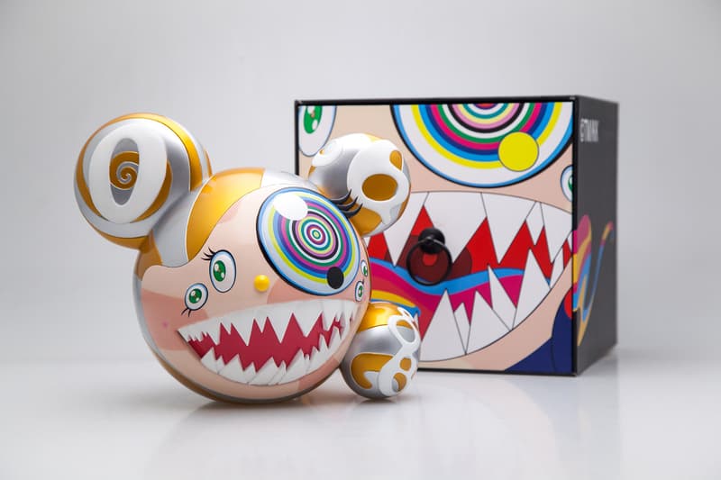 Takashi Murakami x BAIT Mr Dob figure for ComplexCon
