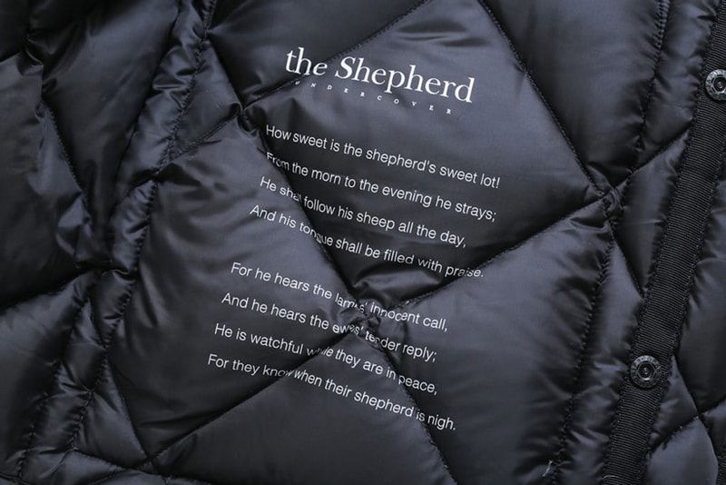 UNDERCOVER 全新支線「The Shepherd Undercover」開催！ fragment design 聯名系列搶先登場